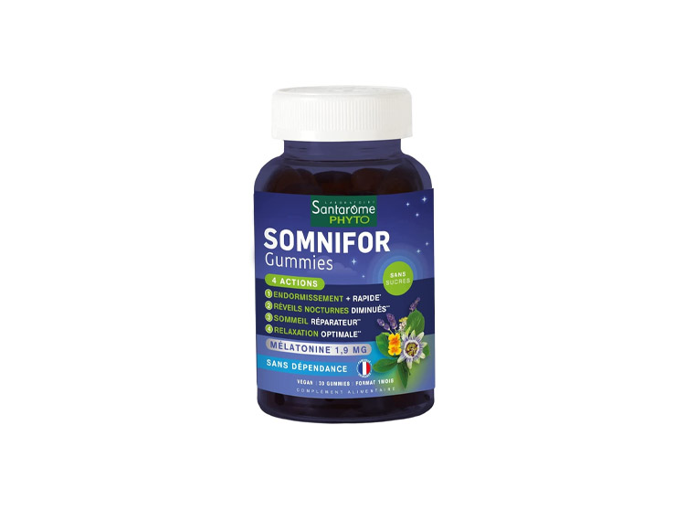 Santarome Somnifor 4 actions - 30 gummies