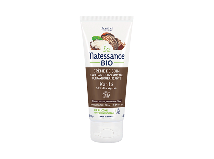 Natessance Karité Crème de soin capillaire - 100ml