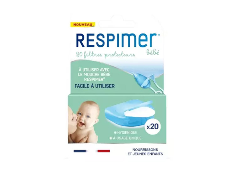 Respimer Filtres Protecteurs Bébé - x20