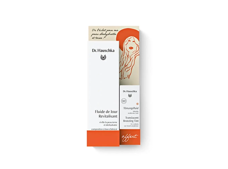 Dr. Hauschka Fluide de jour Revitalisant 50ml + Mini Emulsion Teintée OFFERTE