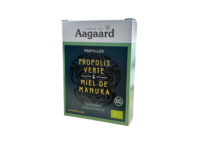 Pastilles Propolis Verte et Miel de Manuka - 24 pastilles