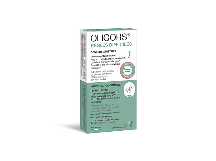 Laboratoires CCB Oligobs Règles Difficiles 1 cycle - 15 comprimés