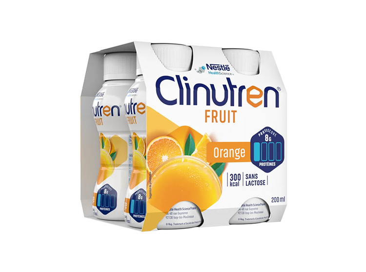 Clinutren Fruit Orange - 4 x 200 ml