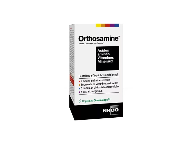 Orthosamine Acides aminés/Vitamines minéraux - 42 gélules