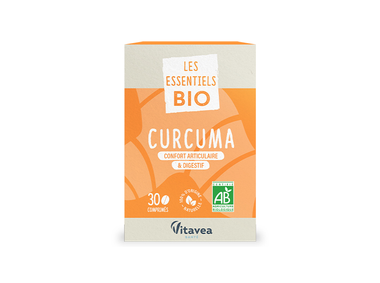 Les Essentiels Curcuma BIO - 30 comprimés