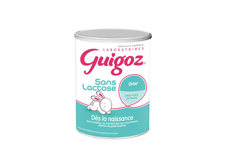 GUIGOZ Lait sans lactose 1er age 400g - Parapharmacie Prado Mermoz