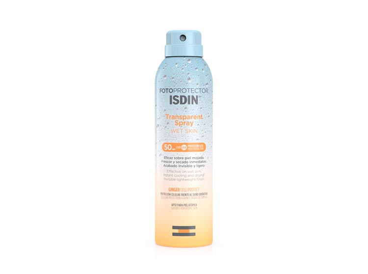 Isdin Fotoprotector Transparent Wet Skin SPF50 - 250ml