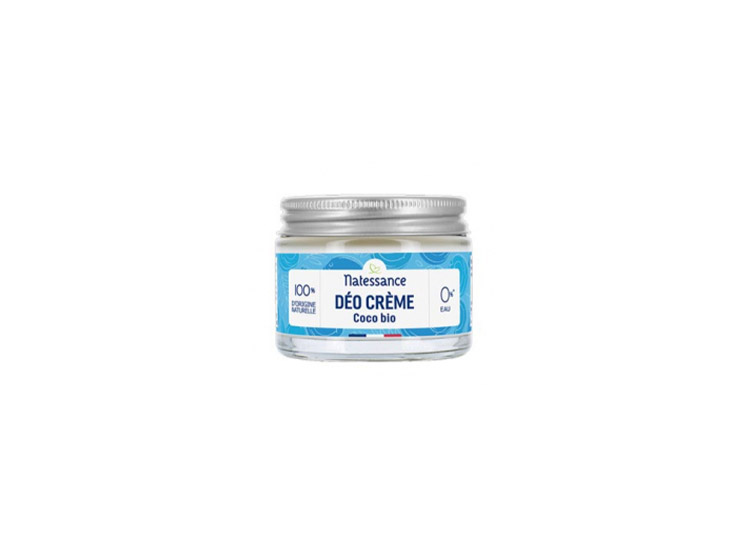 Natessance Déo Crème Coco BIO - 50g