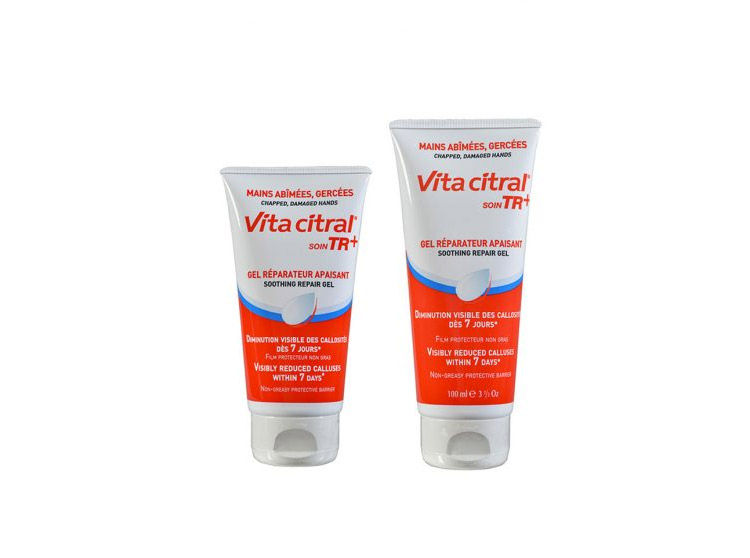 Vita Citral Soin TR+ Gel réparateur Apaisant Mains - 100ml + Gel Réparateurs 25ml OFFERT