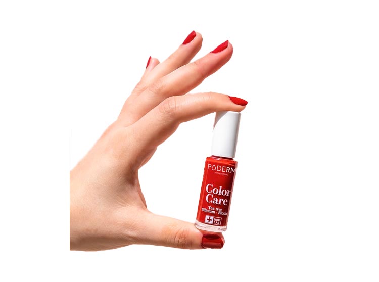 Poderm Color Care Vernis Rouge - 8ml