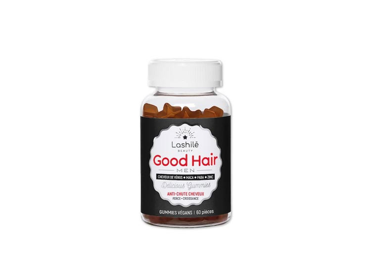 Lashilé Beauty Good hair Homme - 60 gummies