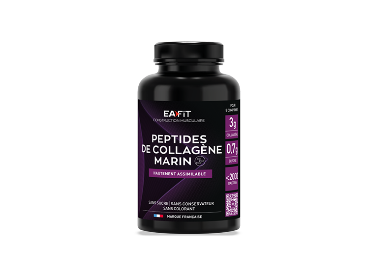 Peptides de collagène marin - 60 comprimés