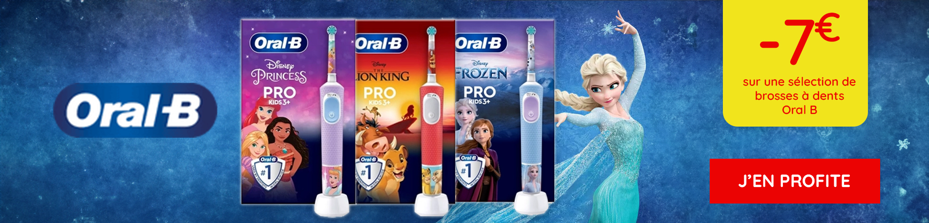 Promotions Brosses à dents électriques Oral B