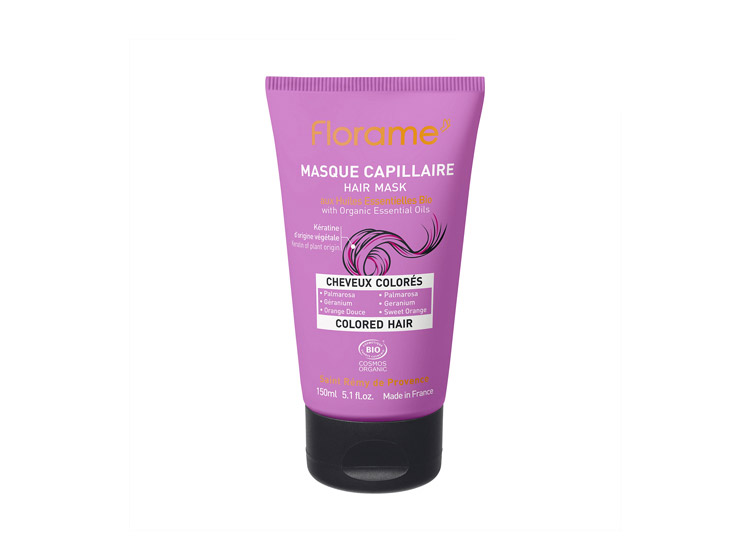 Florame masque capillaire cheveux colorés BIO - 150ml