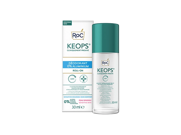 Keops Déodorant Roll-on 0% Aluminium - 30ml