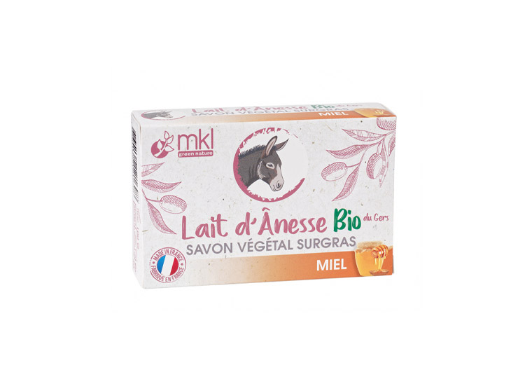 MKL Savon au lait d'Ânesse Miel BIO - 100 g