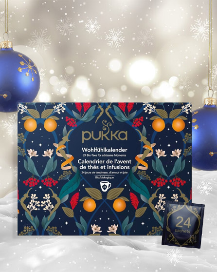 Calendrier de l'Avent Pukka