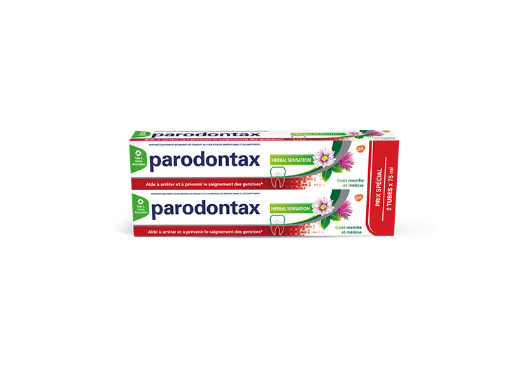 Parodontax Dentifrice Herbal Sensation - 2x75ml