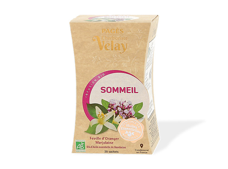 Pagès Infusion Sommeil BIO - 20 sachets