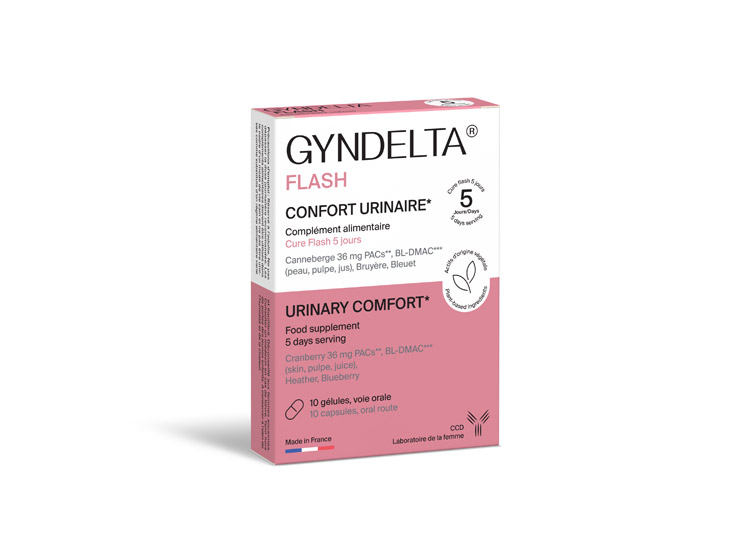 Laboratoire CDD Gyndelta Flash - 10 gélules