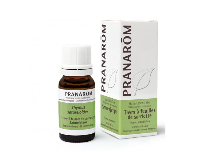 Pranarôm Huile Essentielle de Thym à Feuille de Sarriette - 10ml