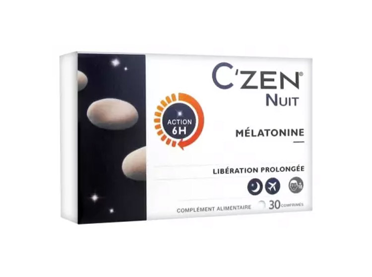 C'Zen Nuit Melatonine - 30 comprimés