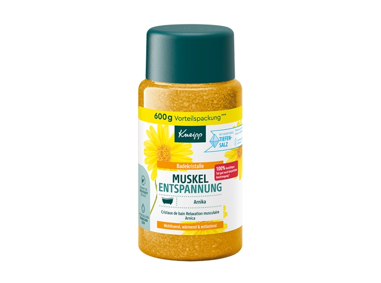 Cristaux de Bain Relaxation Musculaire Arnica - 600g