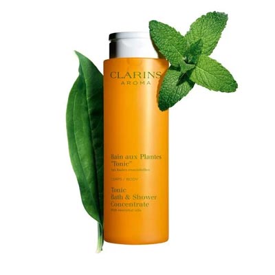 bain plantes tonic clarins