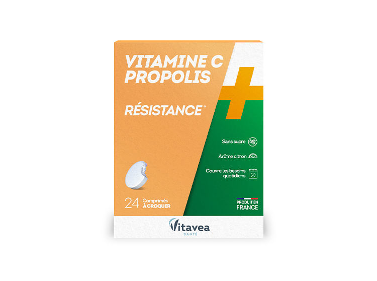 Vitamine C + Propolis - 24 comprimés