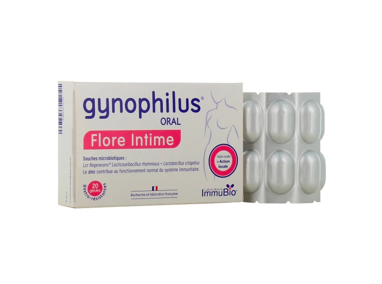 Gynophilus Oral Flore Intime - 20 gélules