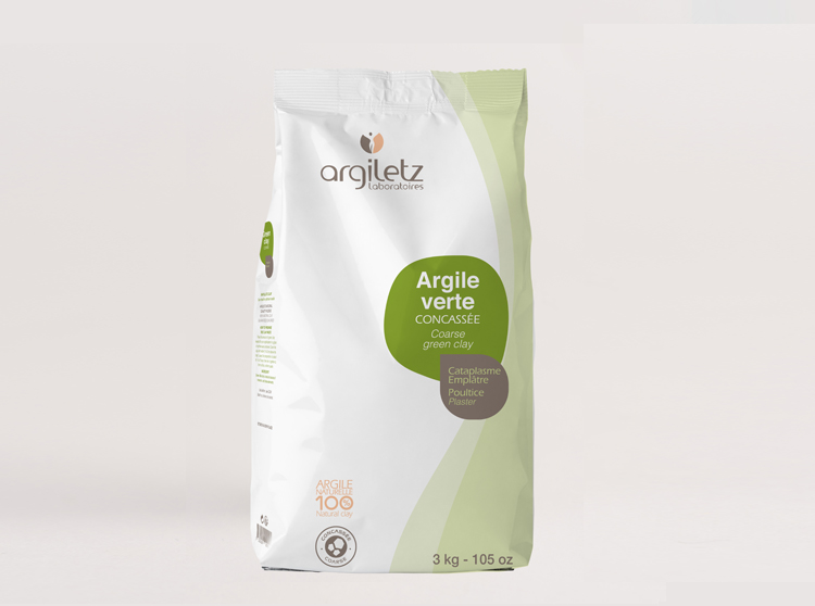 Argiletz Argile verte concassée - 3kg