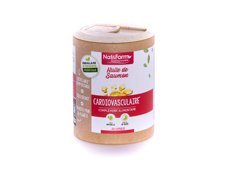 Ecoresponsable Huile de saumon - 60 capsules