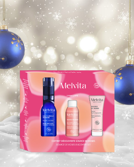 Coffret Source de Roses Melvita BIO