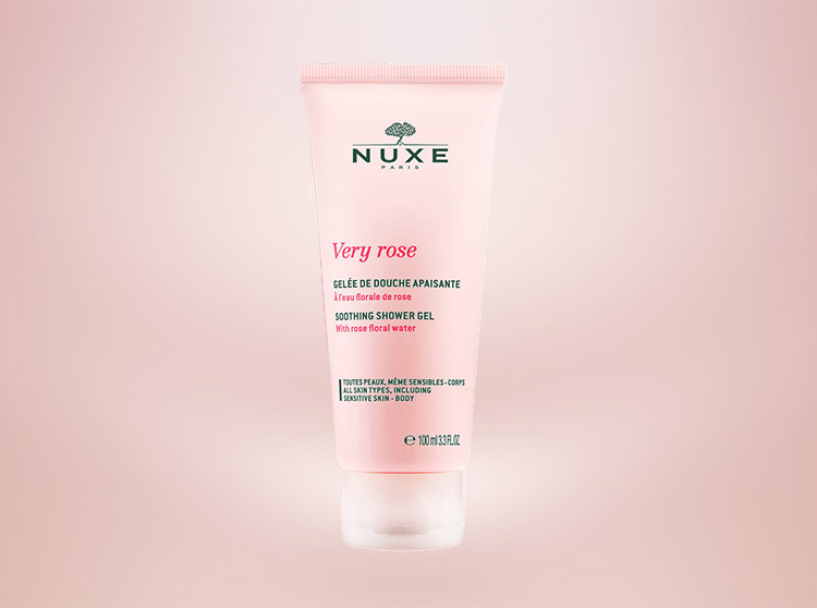 Gelée de Douche apaisante very rose nuxe