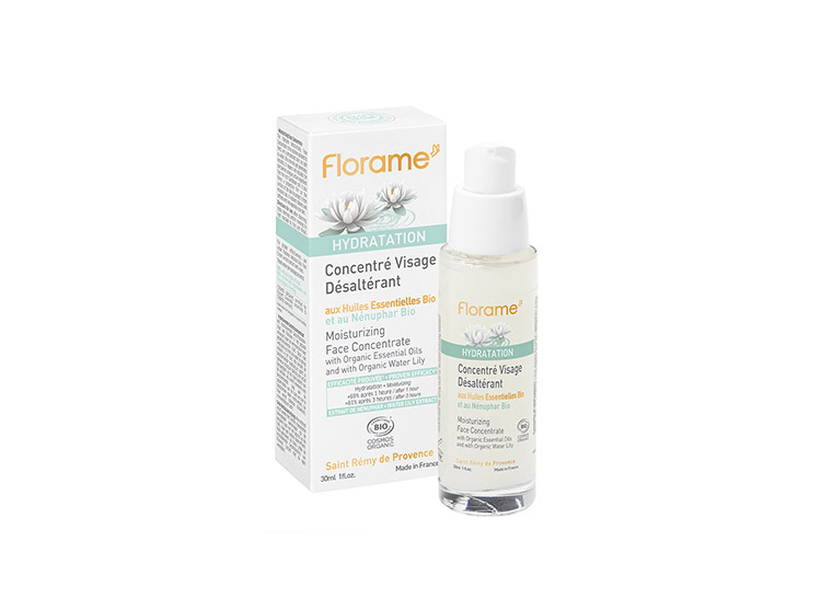 Florame Hydratation Concentré visage désaltérant BIO - 15ml