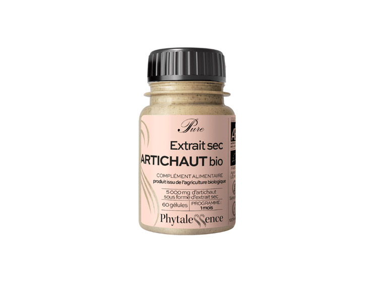 Extrait sec d'Artichaut BIO - 60 gélules