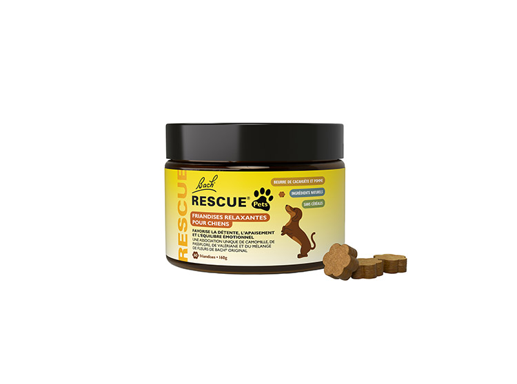 Bach Rescue Pets Friandises relaxantes pour chien - 60 friandises