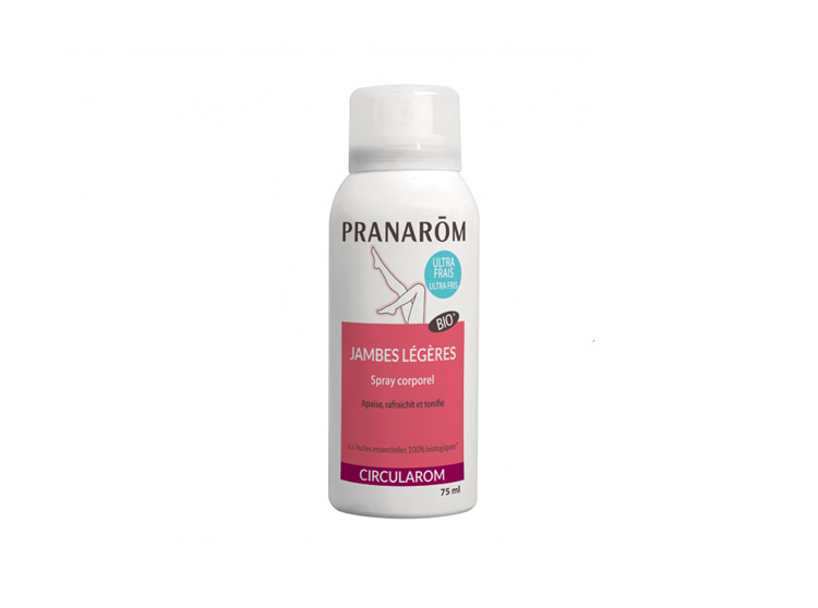 Pranarôm Circularom Spray corporel Jambes légères BIO - 75 ml