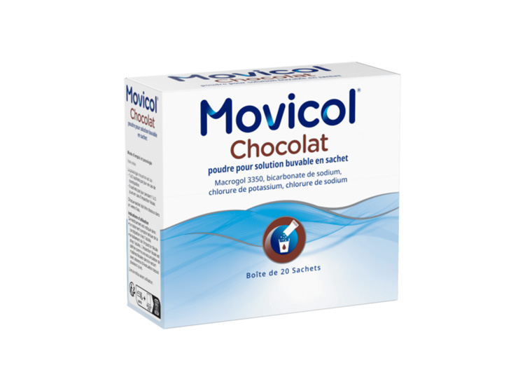 Movicol Chocolat Poudre Solution Buvable - 20 sachets