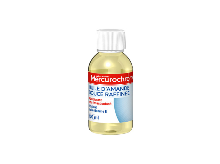 Mercurochrome Huile d'amande douce raffinée - 100ml