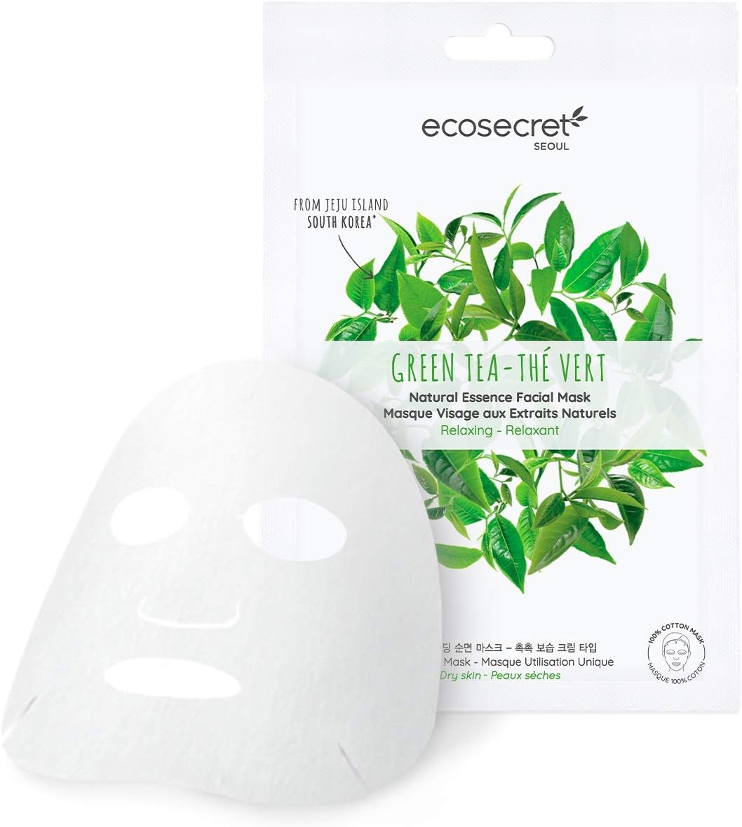 sheet mask coréen thé vert