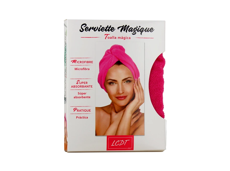 Serviette magique en microfibre - 1 unité