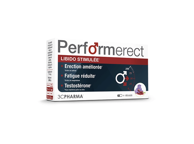 Performerect Libido stimulée - 4 gélules