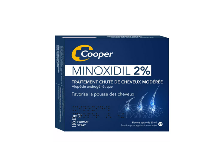 Minoxidil Cooper 2% - 3x60ml