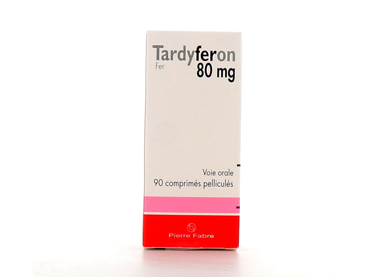 Tardyferon 80mg - 90 comprimés pelliculés