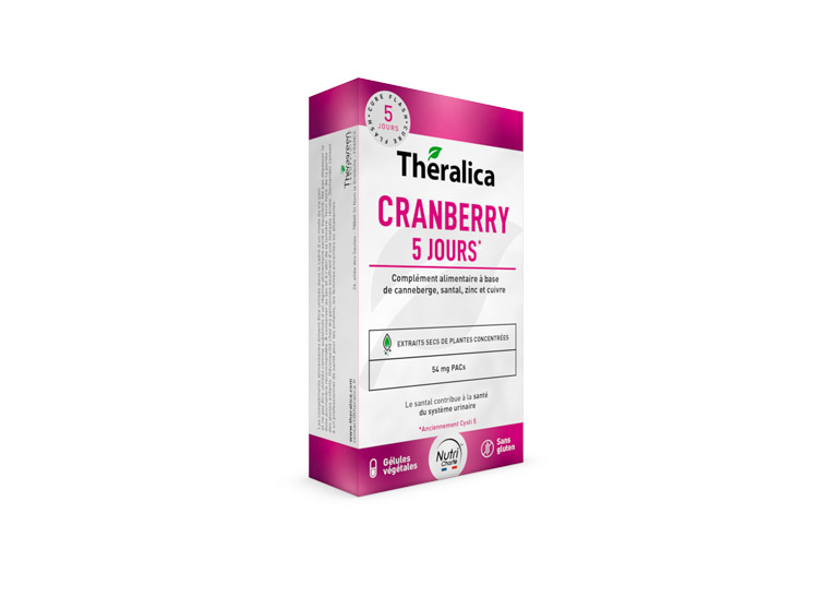 Cranberry 5 jours - 15 gélules