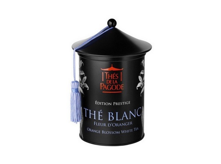 Thés de la Pagode thé blanc fleur d'oranger édition prestige BIO - 100g