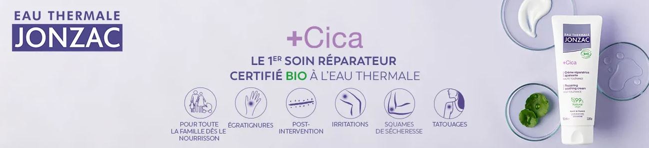 les bienfaits du soin réparateur +cica