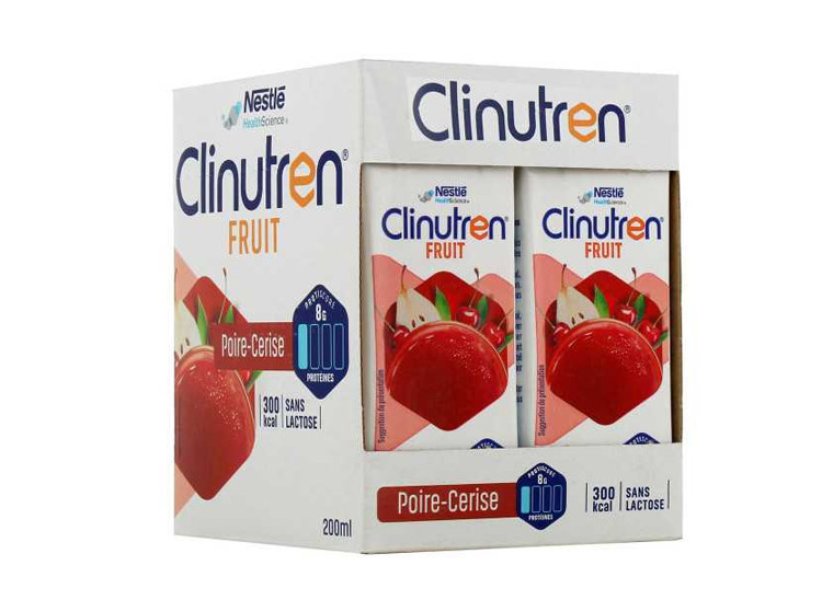 Clinutren Fruits Poire et Cerise - 4x200ml