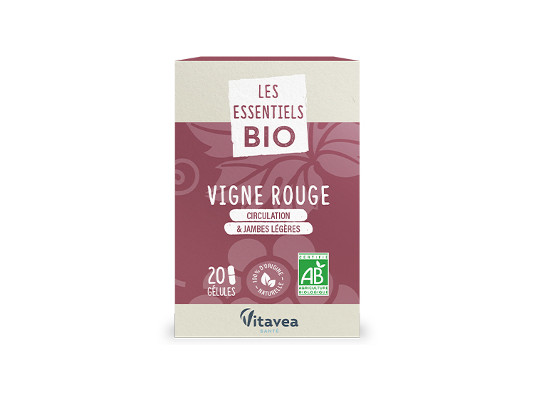 Les Essentiels Vigne Rouge BIO - 40 gélules